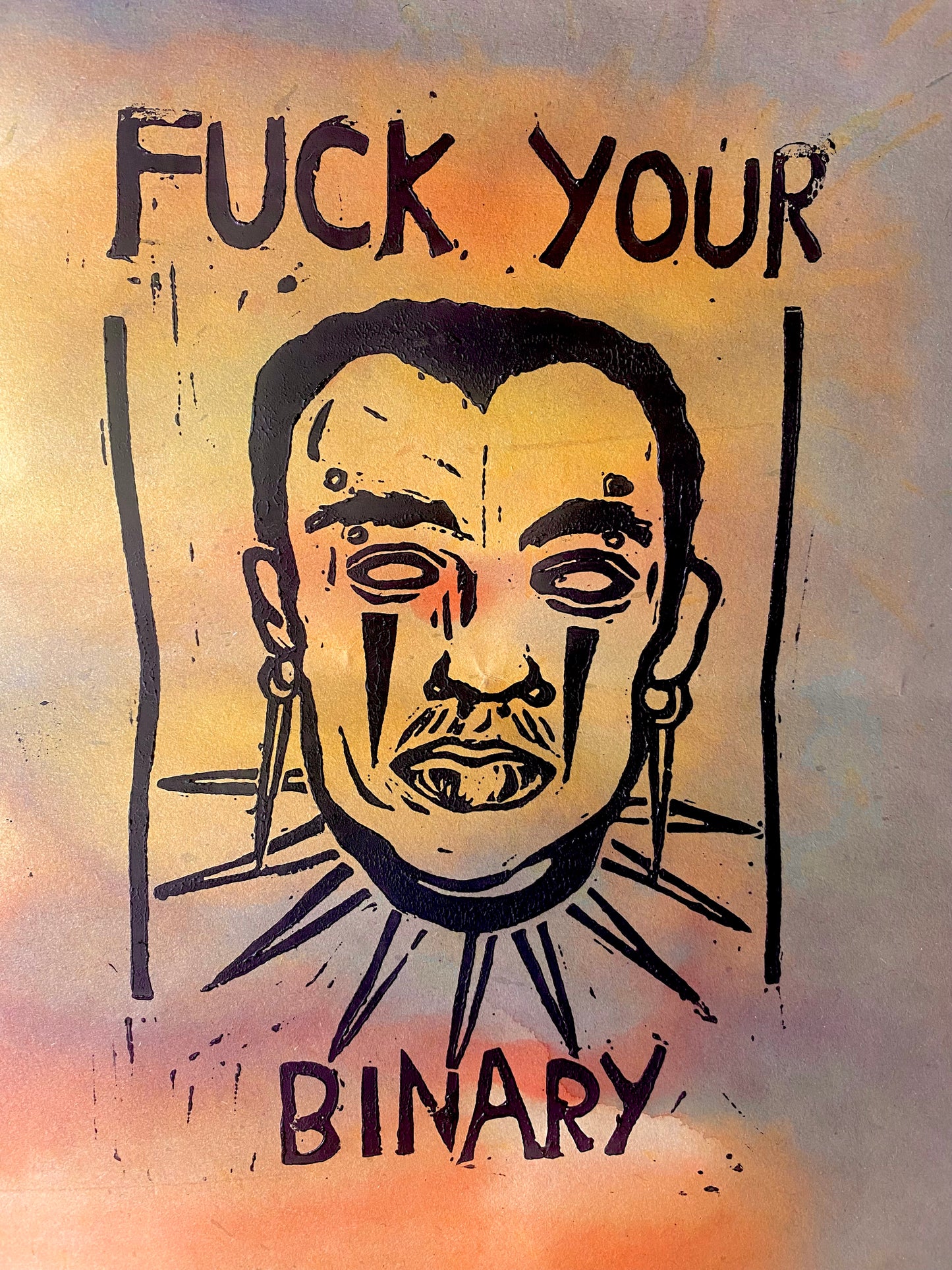 'FUCK YOUR BINARY' Print