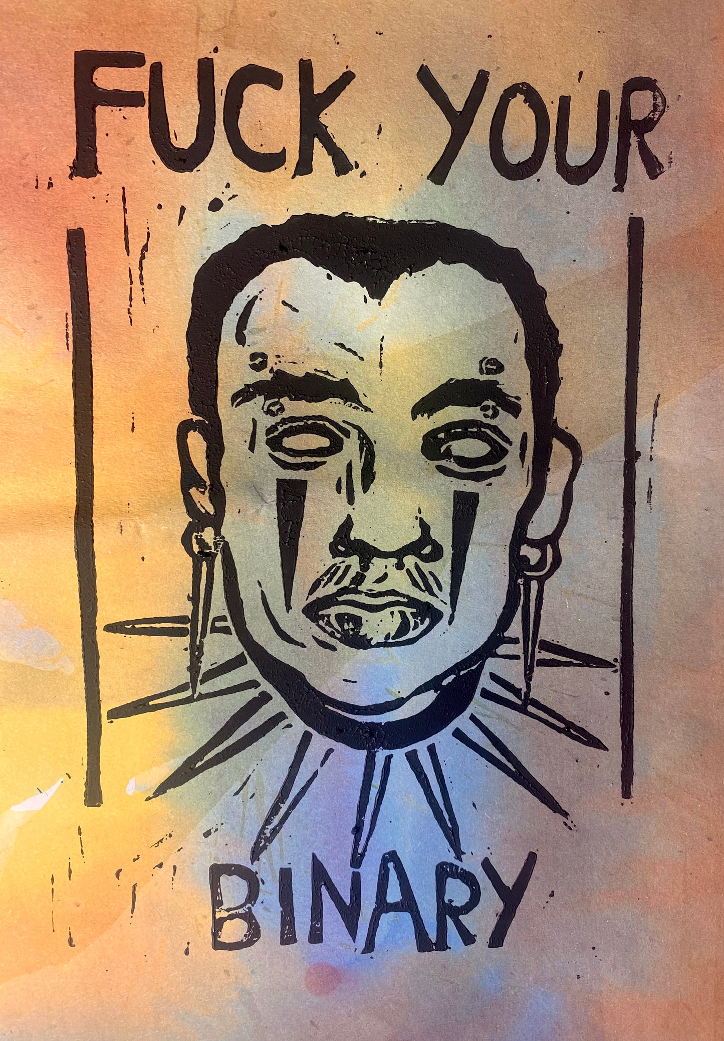 'FUCK YOUR BINARY' Print