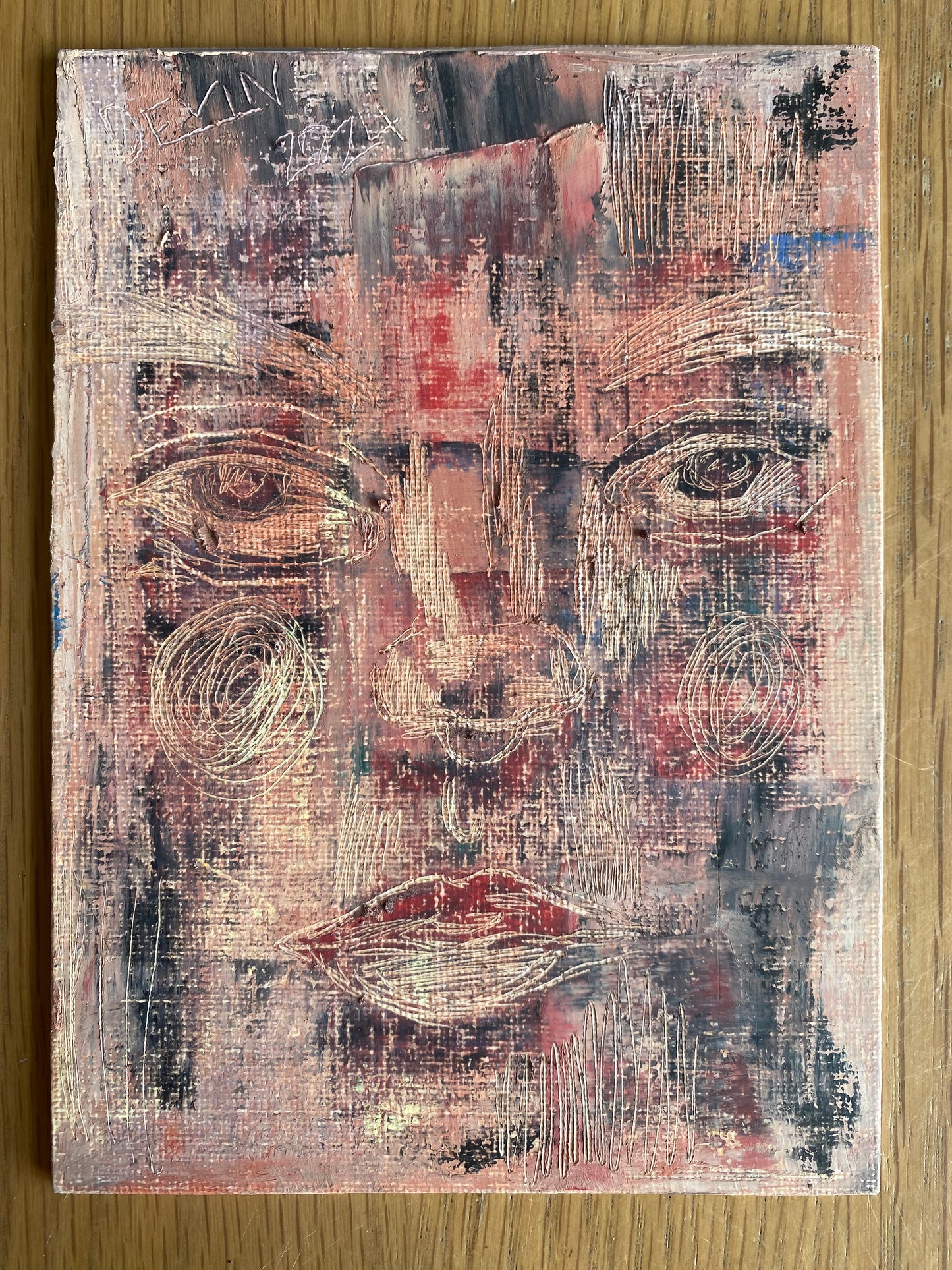 'UNTITLED' Abstract Portrait