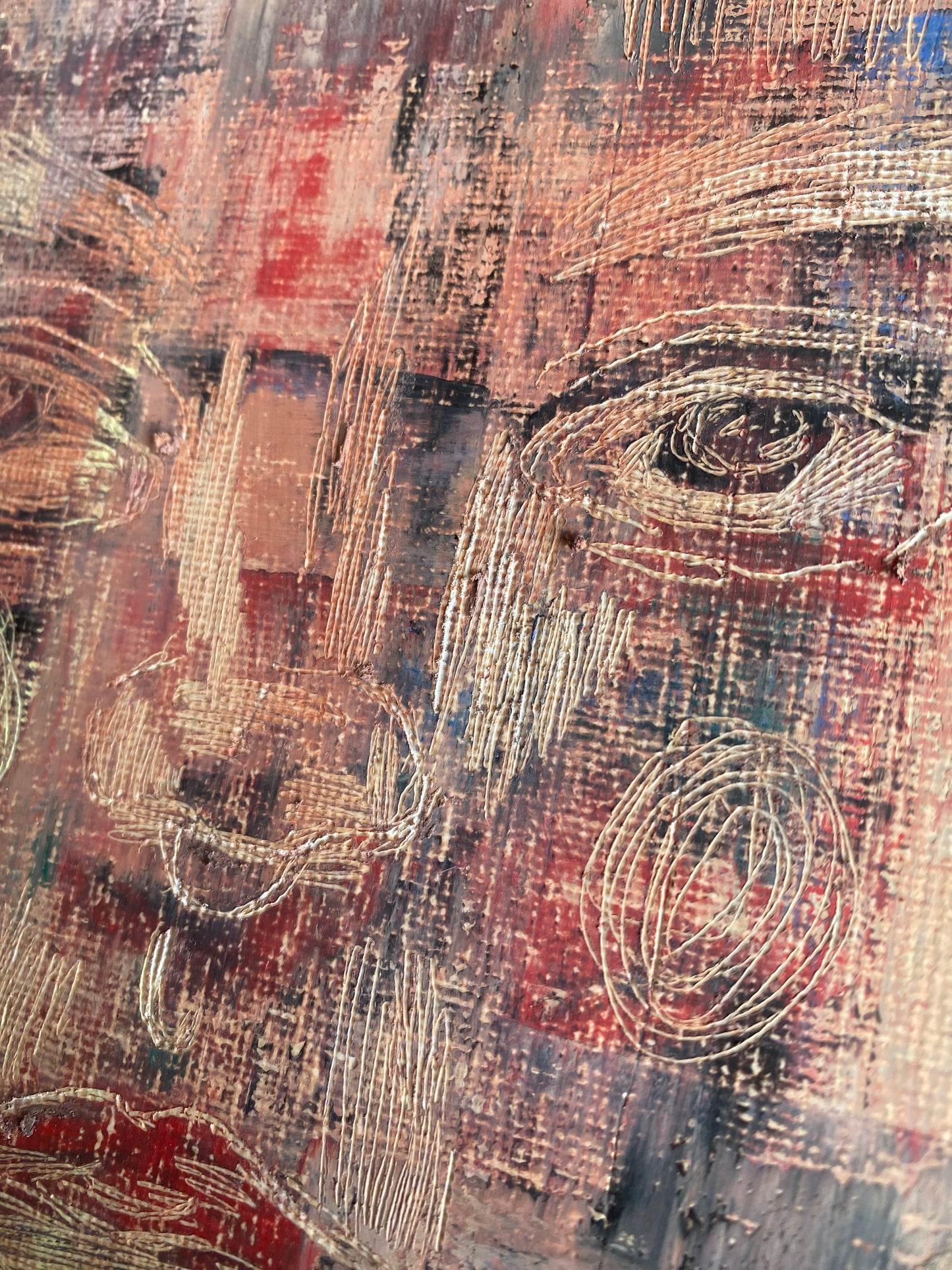 'UNTITLED' Abstract Portrait